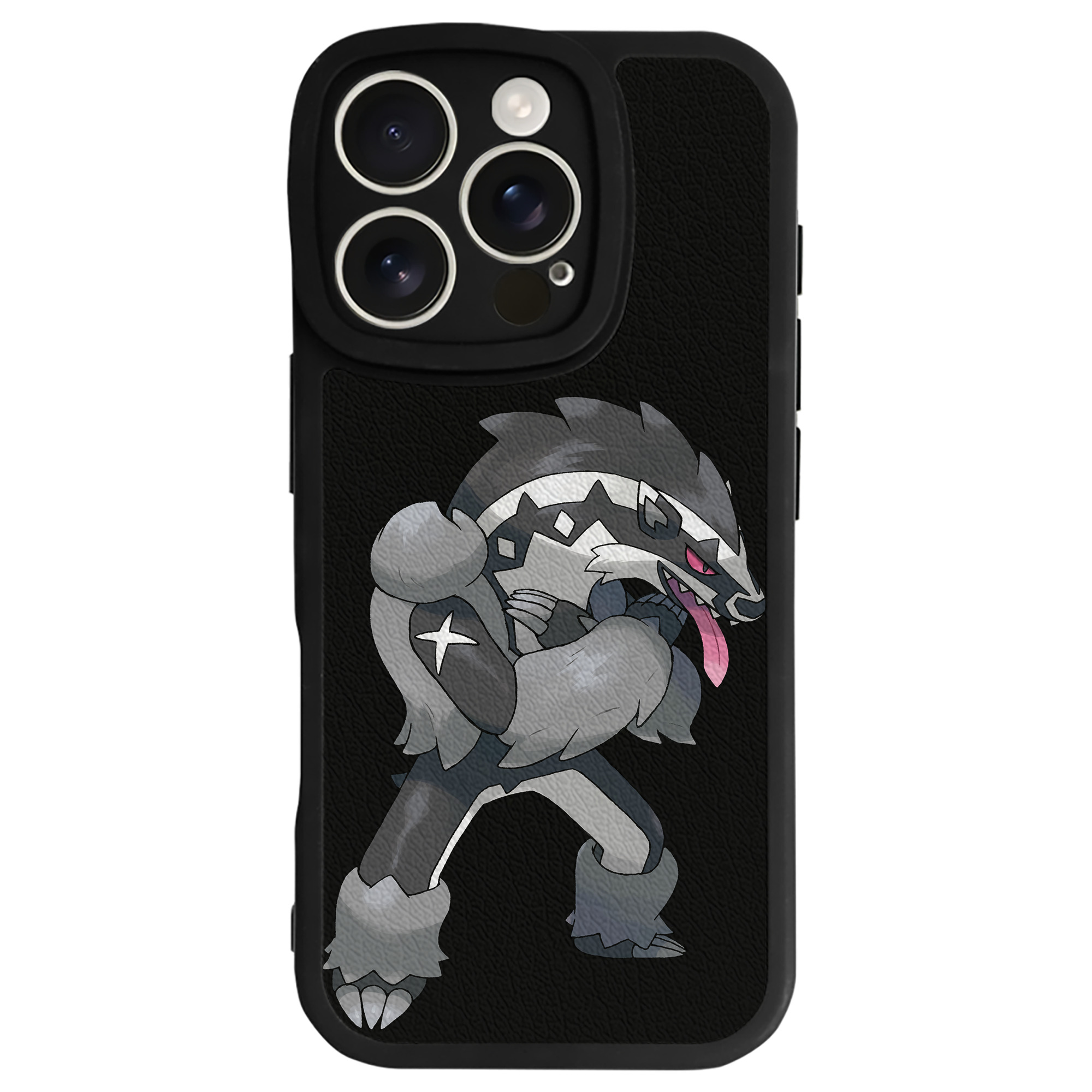 （画像用） ポケットモンスター Pokémon 【iPhone 16シリーズ対応】シリコンスマホケース（レザー調） 材質：シリコン